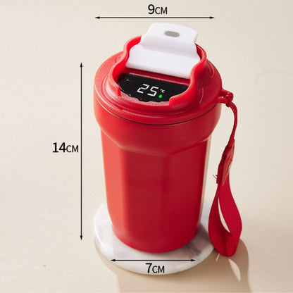 Sandsberg | Edelstahl  Kaffebecher mit LED Temperatur Anzeige 450 ML