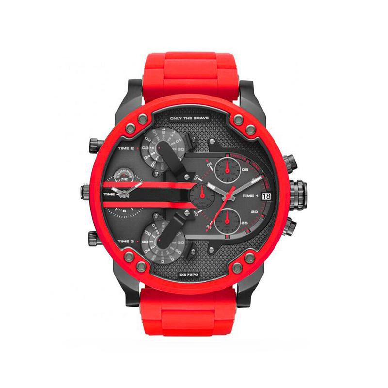 Edelstahl Chronograph Quarz Uhr