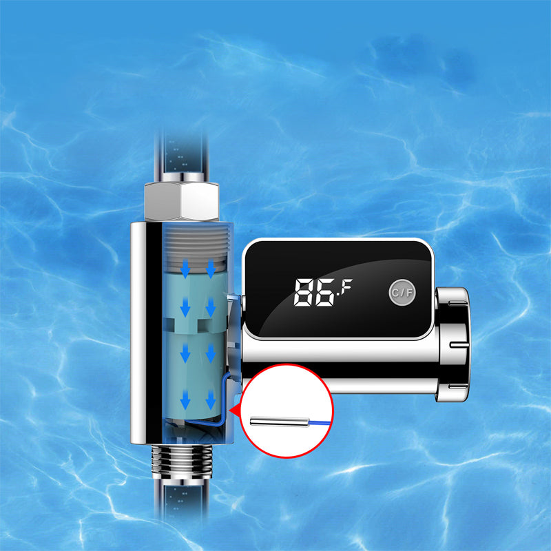 LED-Wassertemperaturanzeige für Duscharmatur