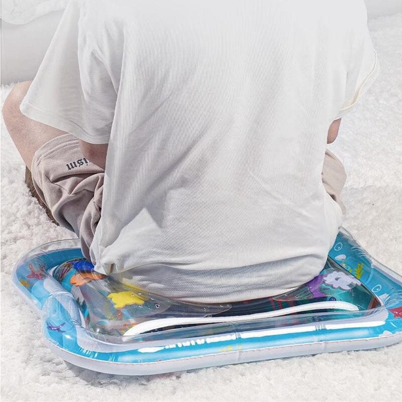 Sandsberg | Aufblasbare Wasser-Sinnesmatte für Bauchlage für Baby & Haustier