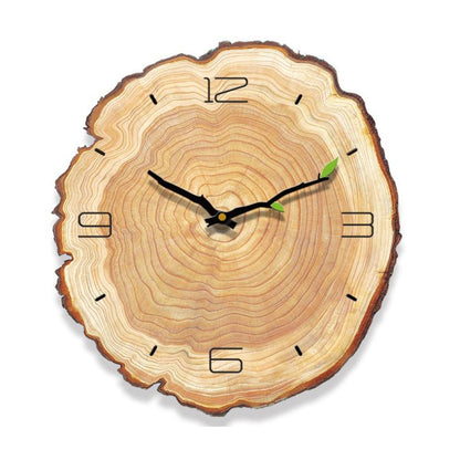 Sandsberg | Holz Jahresringe Wanduhr