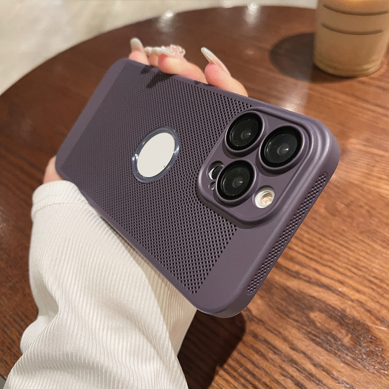 Perforierte mobile Hülle mit Wärmeabfuhr - Sommernutzung