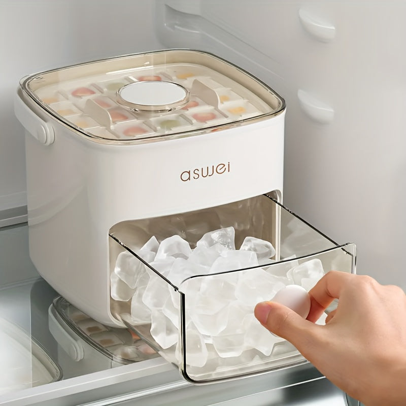 Eiswürfelbereiter | Große Kapazität, Perfekt für den Gefrierschrank