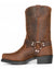 Schwarzer Harness-Stiefel für Herren - 11 Zoll hoch