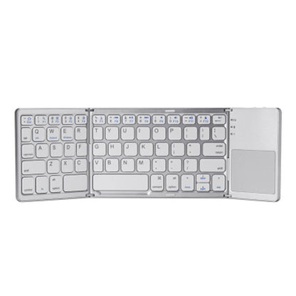 Sandsberg | Taschenformat Tri-Folded Wiederaufladbare Bluetooth3.0 Tastatur mit Sensitivem Touchpad Maus, für Tablets, Smartphones, Laptops, PC und mehr