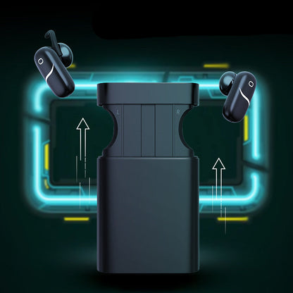 Sandsberg | 2-in-1 Wireless Bluetooth-Ohrhörer & Powerbank, mit automatischem Aufbewahrungsetui und Batterieanzeige, für Arbeit & Studium