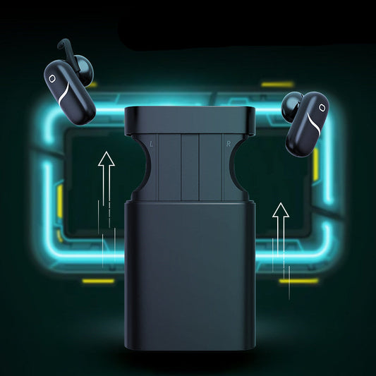 Sandsberg | 2-in-1 Wireless Bluetooth-Ohrhörer & Powerbank, mit automatischem Aufbewahrungsetui und Batterieanzeige, für Arbeit & Studium