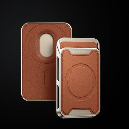 Sandsberg | Magnetischer Leder Slim Kartenhalter