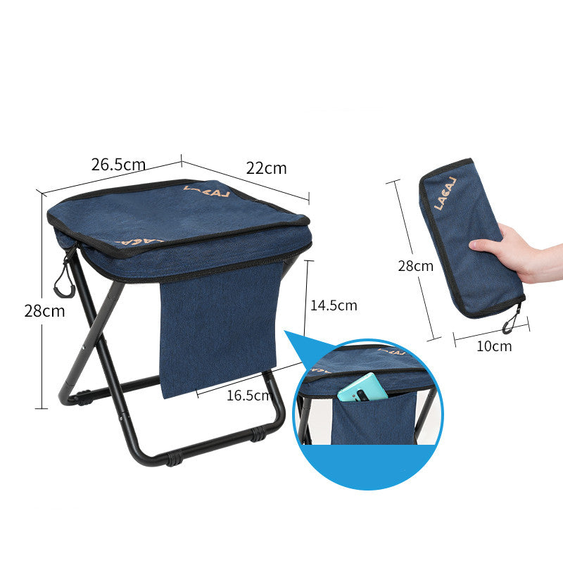 Sandsberg | Multifunktionaler Outdoor Picknick Camping Klapphocker