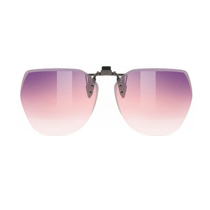 Sandsberg | Clip-onRandlose polarisierte Sonnenbrillen, mit Blendschutz und hochklappbarem Design, für Outdoor/Fahren