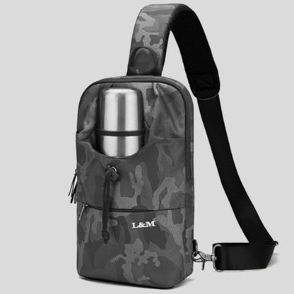 Sandsberg | Tragbare wasserdichte Umhängetasche mit Becherhalter, für Reisen, Radfahren, Fitnessstudio und mehr