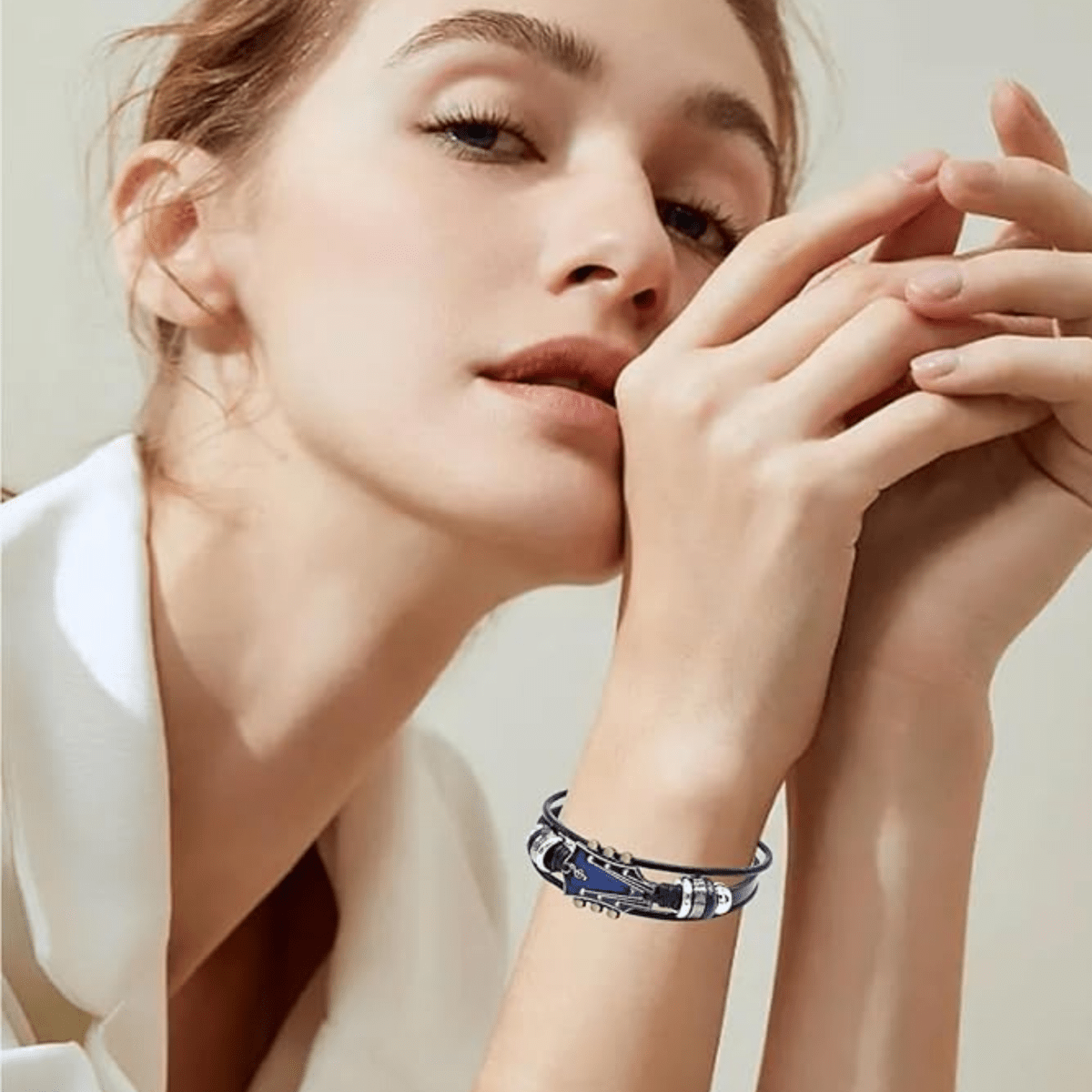 Sandsberg | Lederarmband mit gitarreninspiriertem Design