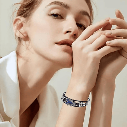 Sandsberg | Lederarmband mit gitarreninspiriertem Design