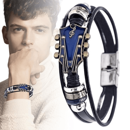 Sandsberg | Lederarmband mit gitarreninspiriertem Design