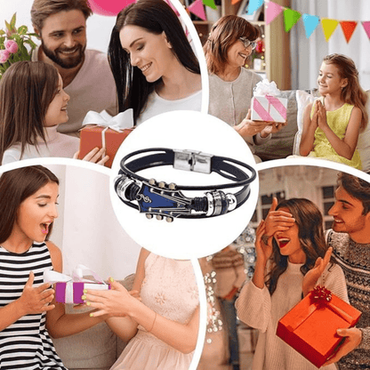 Sandsberg | Lederarmband mit gitarreninspiriertem Design