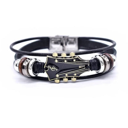 Sandsberg | Lederarmband mit gitarreninspiriertem Design