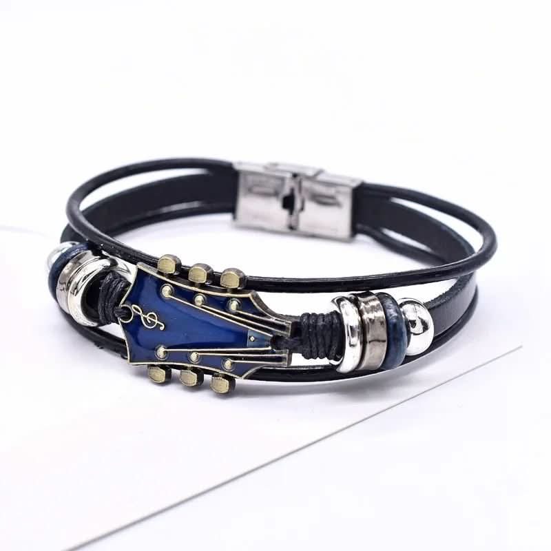 Sandsberg | Lederarmband mit gitarreninspiriertem Design