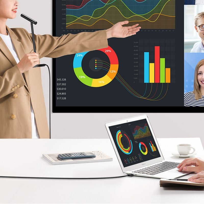 Sandsberg | USB Desktop Extern Intelligentes Geräuschunterdrückungsmikrofon