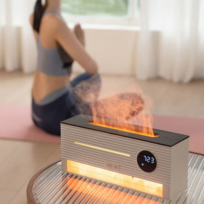 Sandsberg | Fernbedienung Simulierte Flamme Aromatherapie Luftbefeuchter