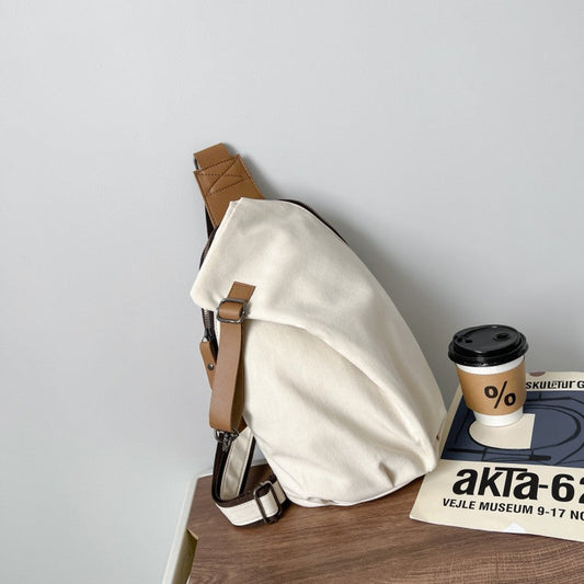 Sandsberg | Canvas Casual Minimalistisch Große Kapazität Ein Schulter Umhängetasche