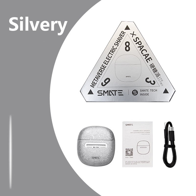 Sandsberg | Mini wiederaufladbarer Ganzkörper waschbarer Dual-Klingen Rasierer