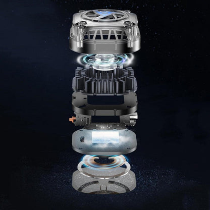 Sandsberg | Transparenter Magnetischer Kabelloser Ladegerät Und Telefon Kühler