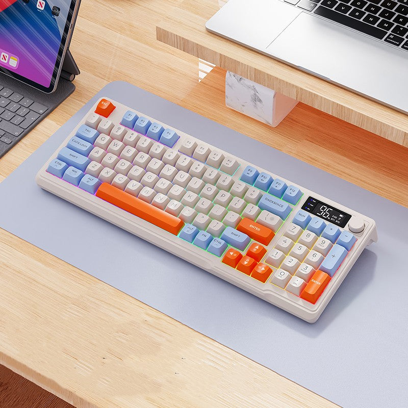 Sandsberg | Wiederaufladbare Silent Dual Mode Bluetooth Drahtlose Tastatur