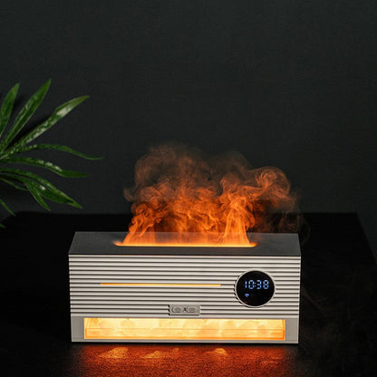 Sandsberg | Fernbedienung Simulierte Flamme Aromatherapie Luftbefeuchter