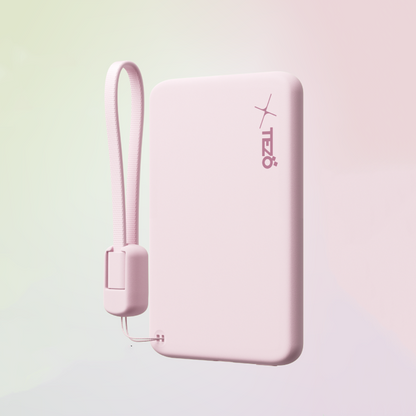 Sandsberg | Ultra-Dünne Farbige Magnetische Lade-Powerbank Mit Eingebautem Lanyard