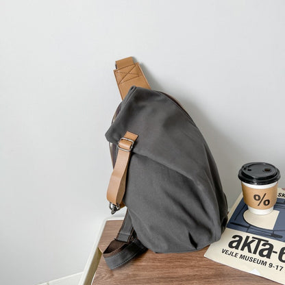 Sandsberg | Canvas Casual Minimalistisch Große Kapazität Ein Schulter Umhängetasche