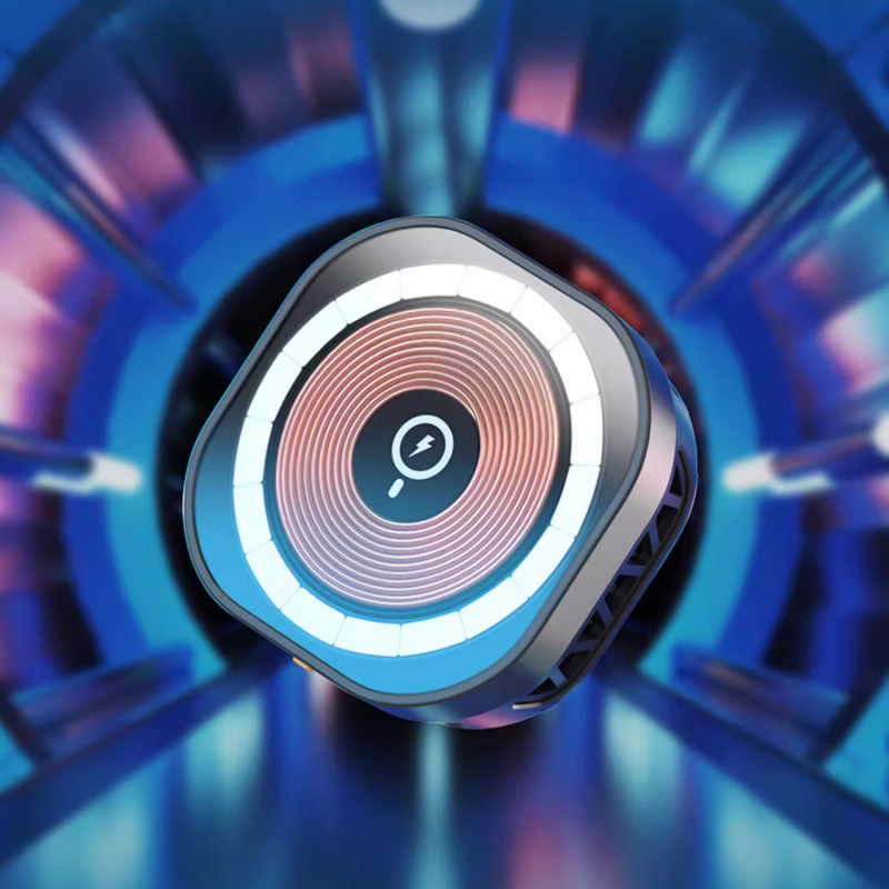 Sandsberg | Transparenter Magnetischer Kabelloser Ladegerät Und Telefon Kühler