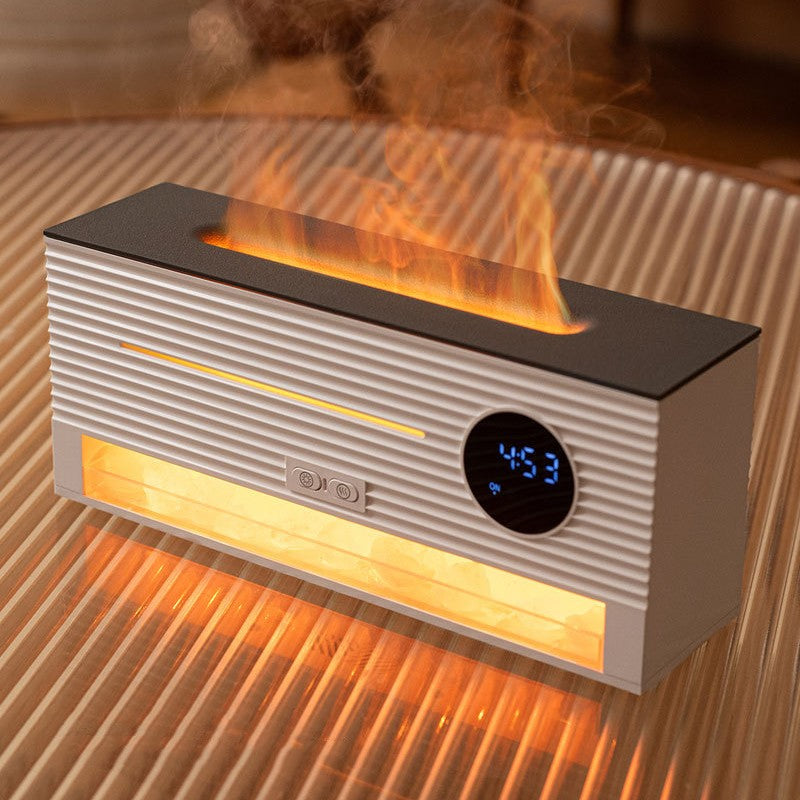 Sandsberg | Fernbedienung Simulierte Flamme Aromatherapie Luftbefeuchter