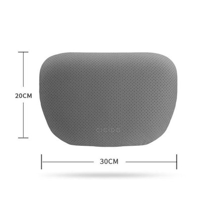 Sandsberg | Wildleder Auto Nackenstütze und Lendenstütze