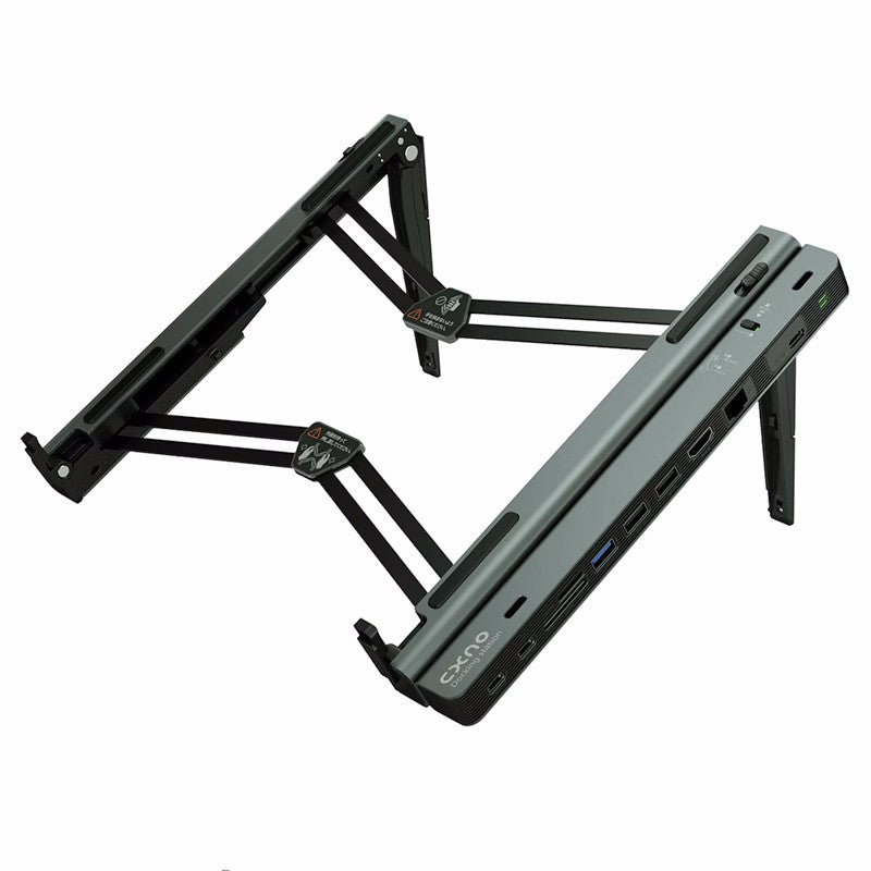 Sandsberg | Abnehmbarer faltbarer Laptopständer mit Dockingstation