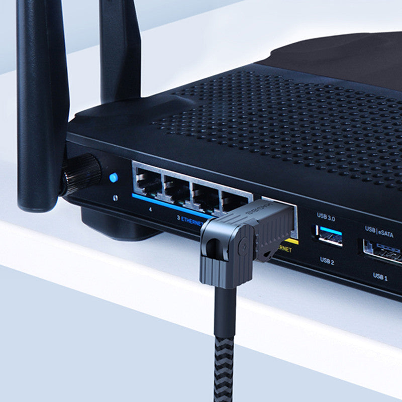 Sandsberg | Haushalts-Glasfaser-Breitband-Ellbogen 10-Gigabit-Netzwerkkabel