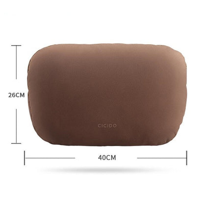 Sandsberg | Wildleder Auto Nackenstütze und Lendenstütze