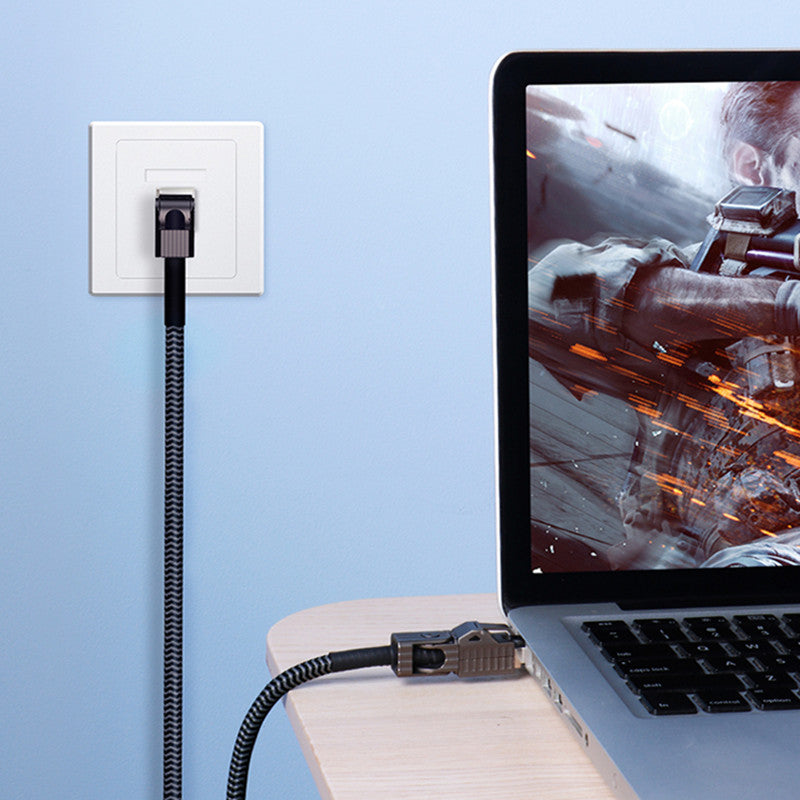 Sandsberg | Haushalts-Glasfaser-Breitband-Ellbogen 10-Gigabit-Netzwerkkabel