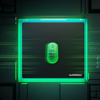 Sandsberg | Gehärtetes Glas Anti-Rutsch Dual-Seiten Mouse Pad