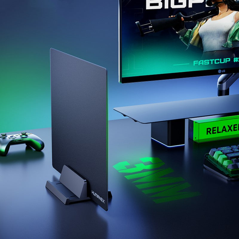 Sandsberg | Gehärtetes Glas Anti-Rutsch Dual-Seiten Mouse Pad