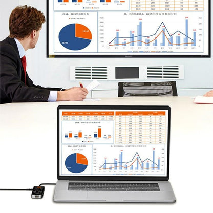 Sandsberg | Acht-in-Eins Multi-Interface Transparent Erweiterungsdock