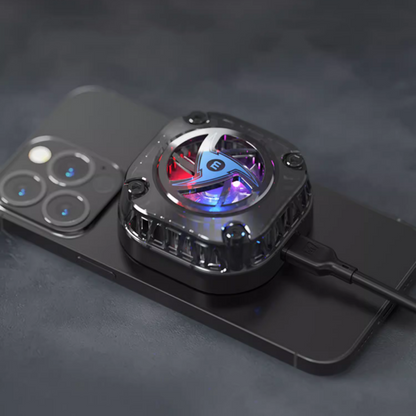 Sandsberg | Transparenter Magnetischer Kabelloser Ladegerät Und Telefon Kühler