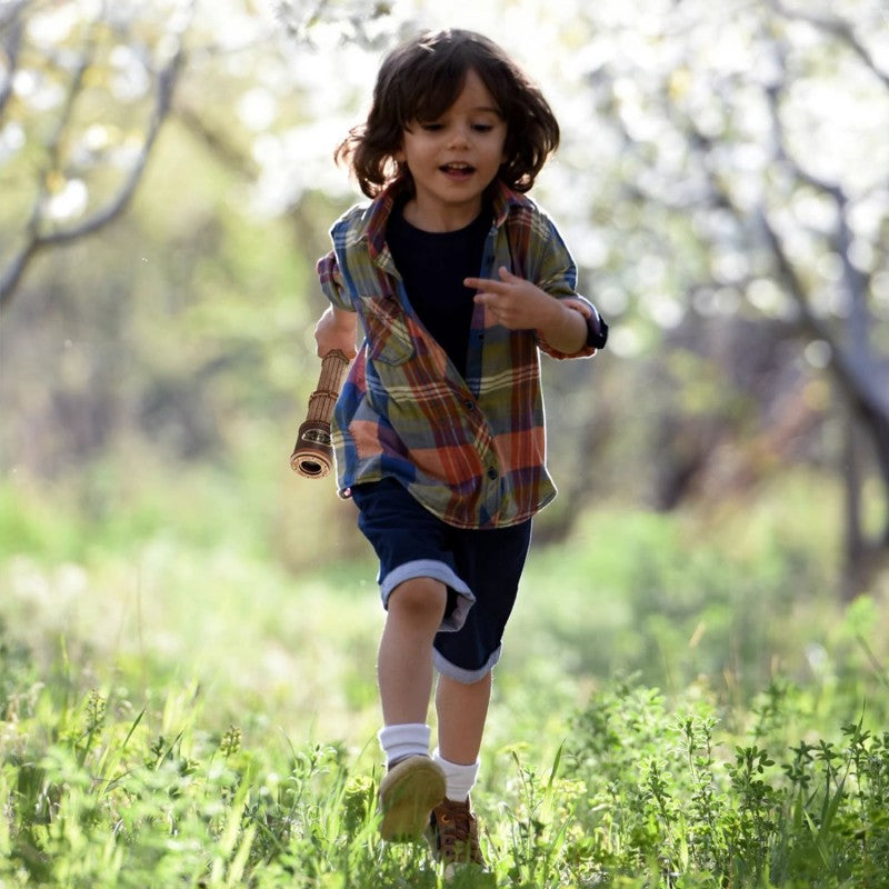 Sandsberg | DIY handgefertigtes Holz-Einrohr-Teleskop