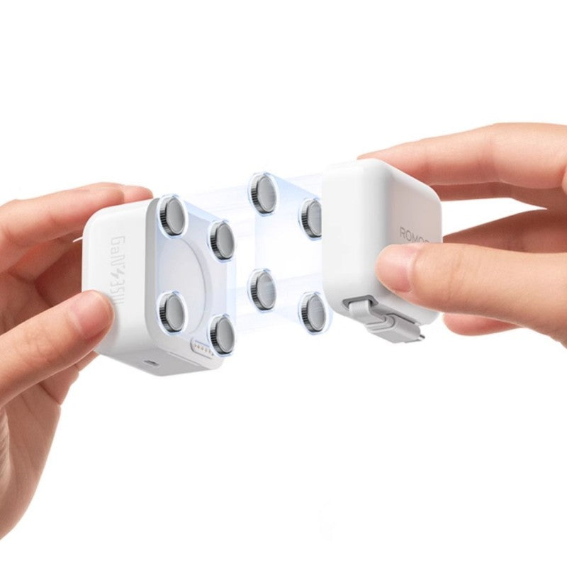 Sandsberg | 35W Dual-Port Built-In Cable Fast Charger Kit (US Standard)