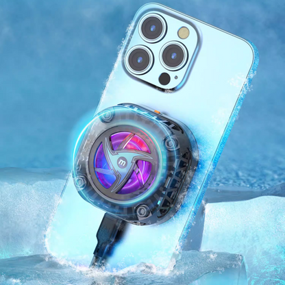 Sandsberg | Transparenter Magnetischer Kabelloser Ladegerät Und Telefon Kühler