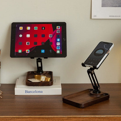 Sandsberg | Multi-Funktionale Faltbare Holz-Handyhalter