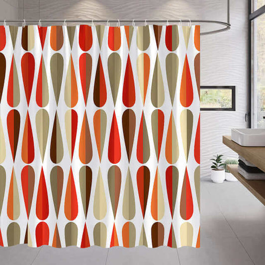 Mid-Century Modern Duschvorhang