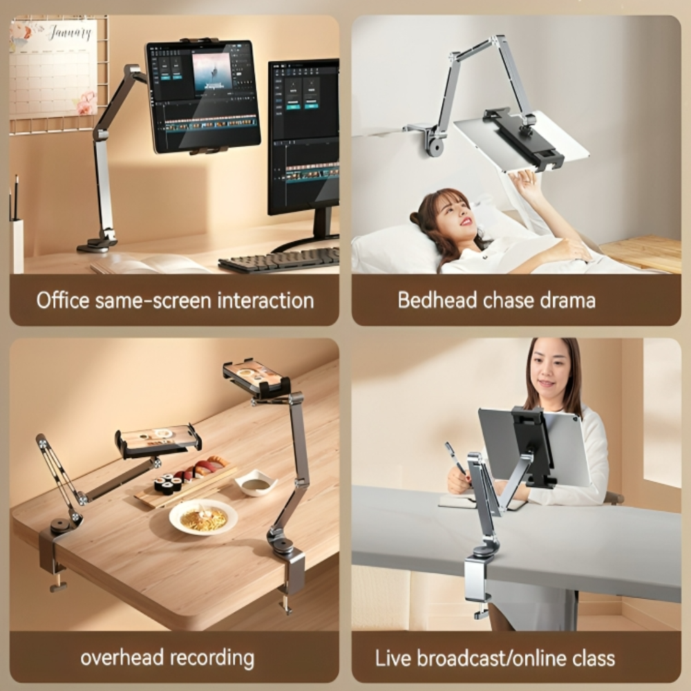 Sandsberg | Altivo – 360° verstellbarer Aluminiumständer für Tablets & Smartphones