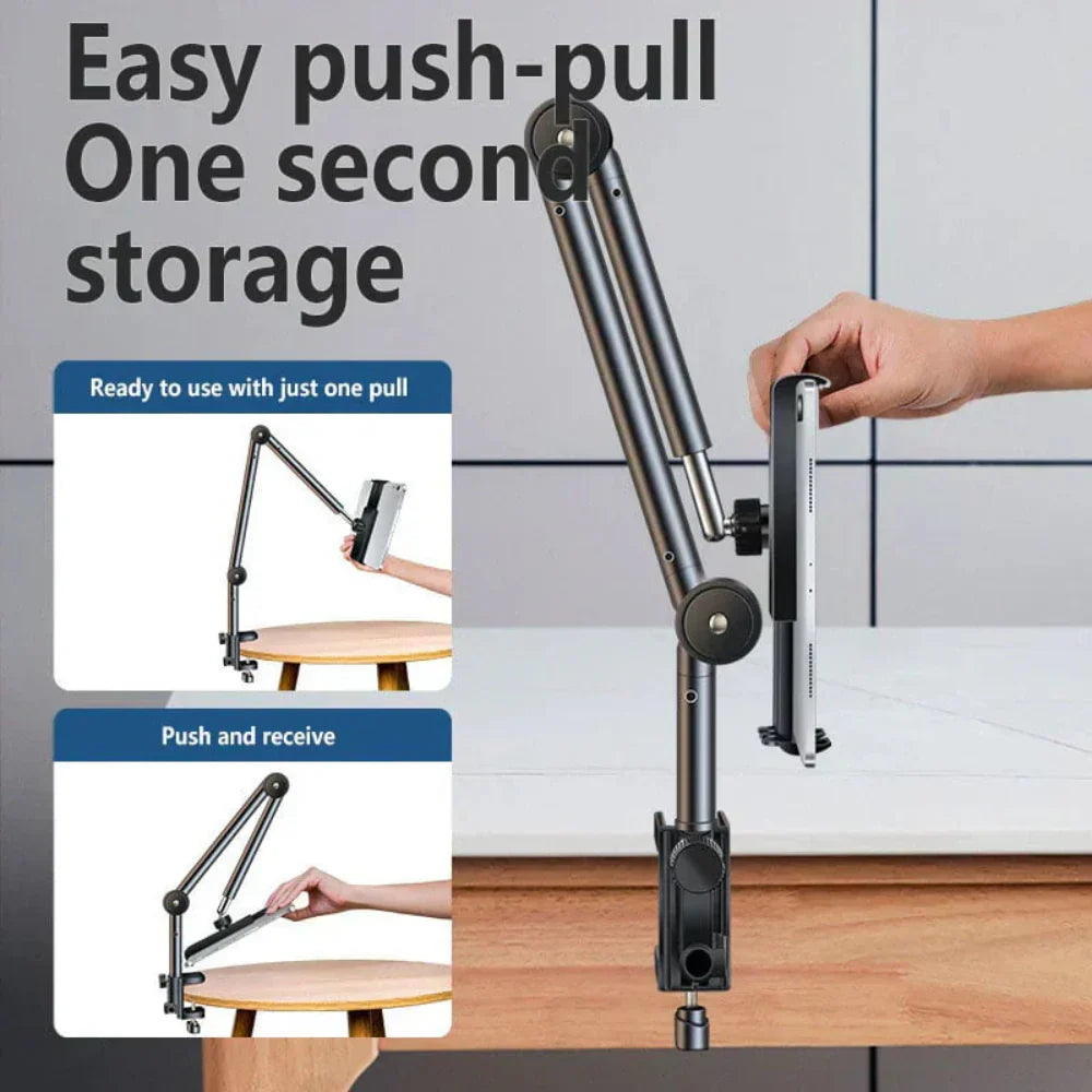 Sandsberg | Altivo – 360° verstellbarer Aluminiumständer für Tablets & Smartphones