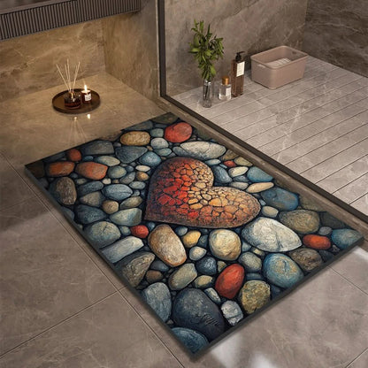 Sandsberg | Diatomeenerde Badewannenvorleger für Sicherheit und Komfort