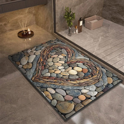 Sandsberg | Diatomeenerde Badewannenvorleger für Sicherheit und Komfort